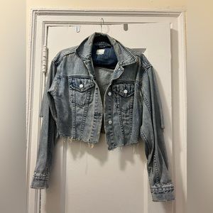 Ksubi Cropped Denim Jacket